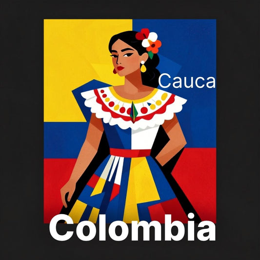 Colombia-Cauca Reserve-Yıkanmış